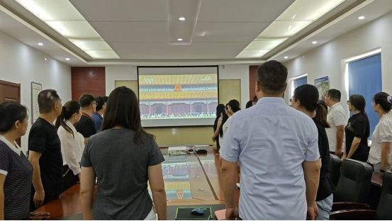 五分公司黨總支：弘揚(yáng)抗戰(zhàn)精神 凝聚奮進(jìn)合力